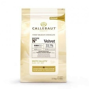 Шоколад белый Velvet 32% Callebaut 200 гр