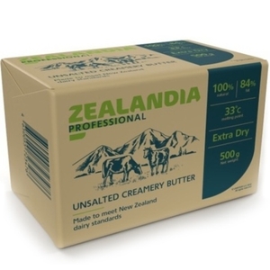 Масло сладко-сливочное Zealandia 84% 500 гр